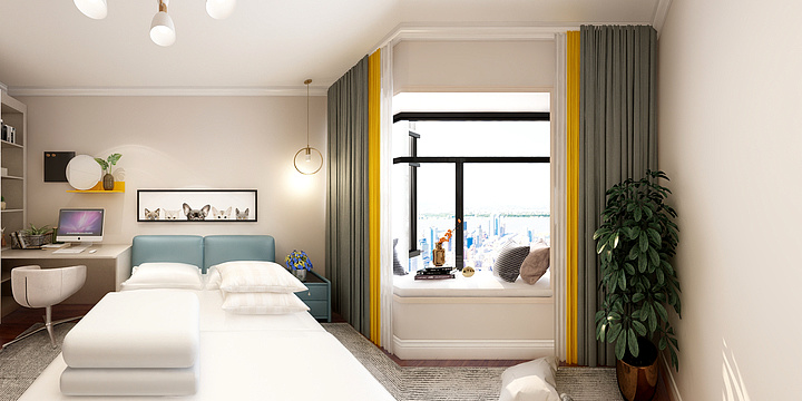 Designer-刘雨晴-首开玖珑21#504-装修设计方案