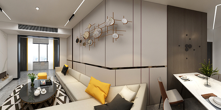 凌飞飞oy-冠城四期89㎡-装修设计方案