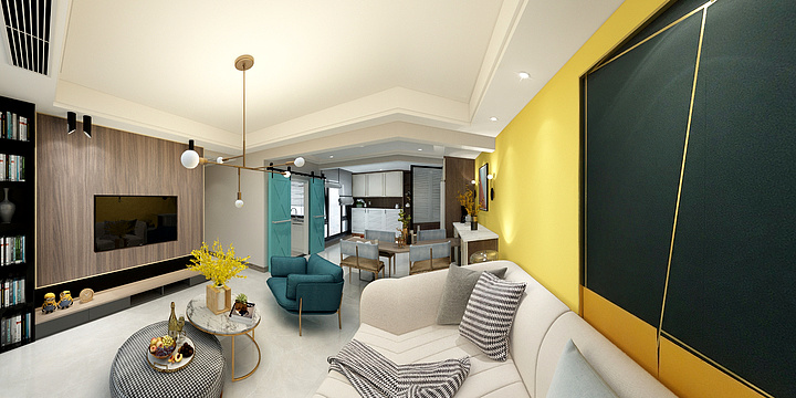 曾刚-鎏金-眉山东坡区-装修设计方案