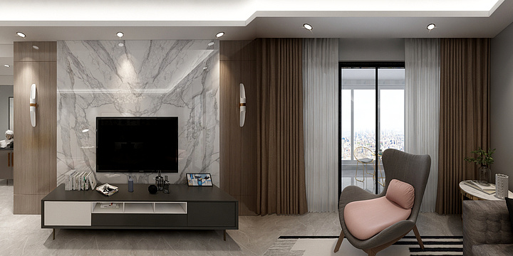 家信谭斐云-龙湖兆福苑-装修设计方案