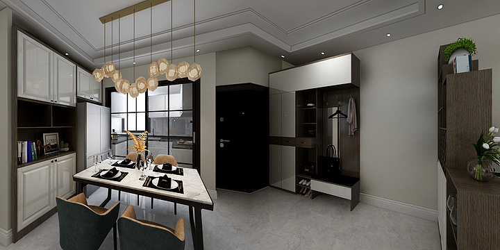 徐州艺境空间装饰-安建.汉城源筑3#1604-装修设计方案