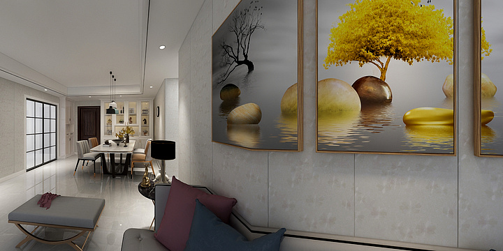 曹娟angel-福成上城花园4-甲-2204-装修设计方案