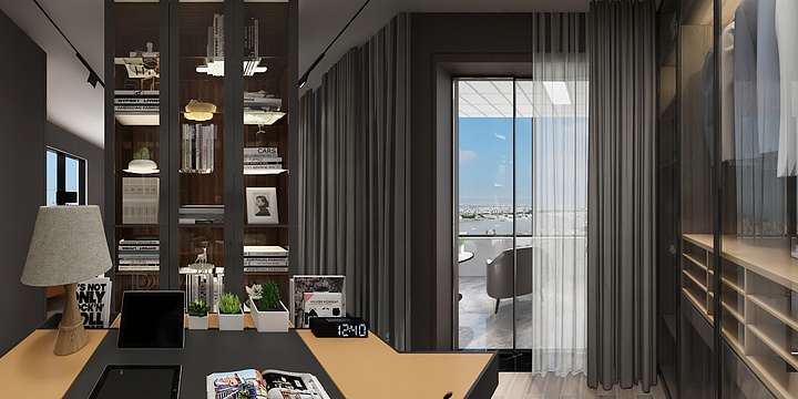 音符不咕咕-《柳暗花明》·御景星城复式·第二层-装修设计方案