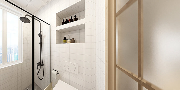 猫薄荷糖-景溪北苑-装修设计方案