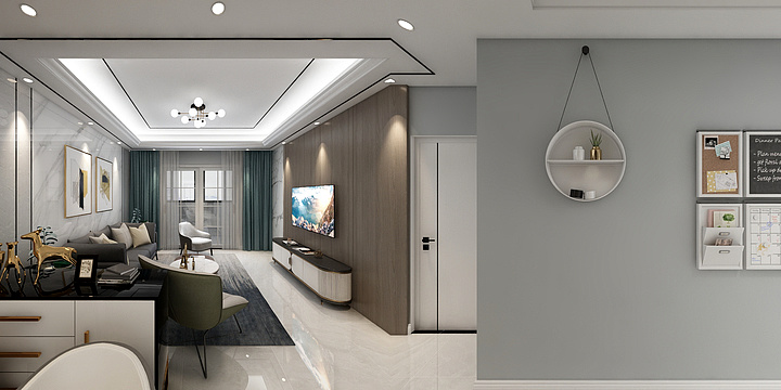 做设计的小飞-花园小区-装修设计方案