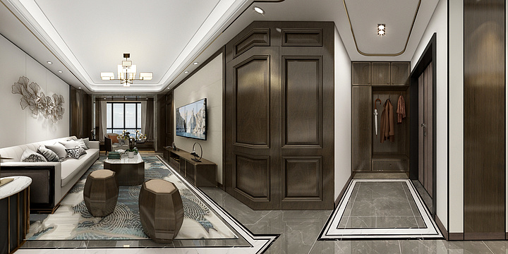 A101A-保利·海德公园-新中-装修设计方案