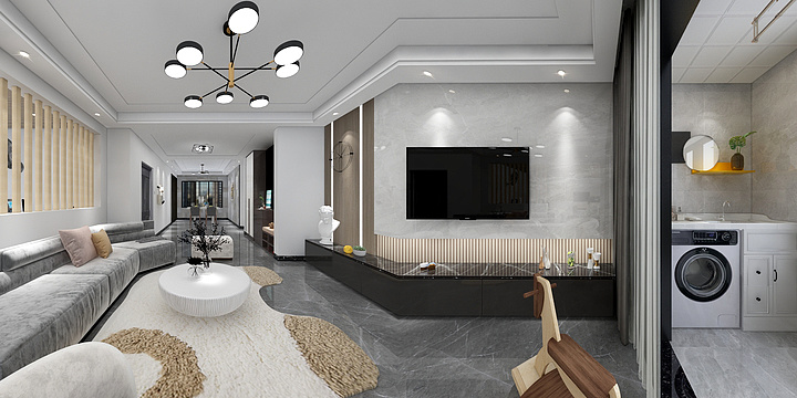 柏壹空间设计-美酒与咖啡-装修设计方案