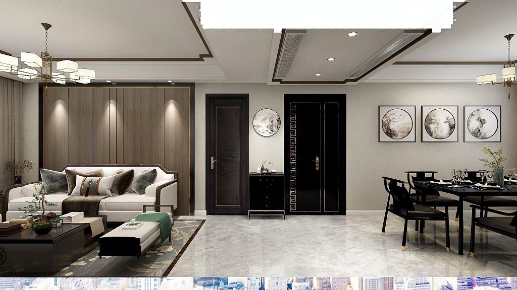 李珊珊SCOA-金浦效果图书房2-装修设计方案