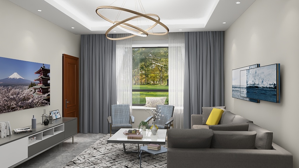 阿嘻丫-万科翡翠滨江-装修设计方案