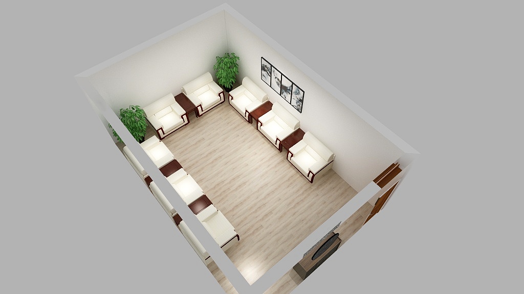 百特办公BUTP-接待室沙发-装修设计方案