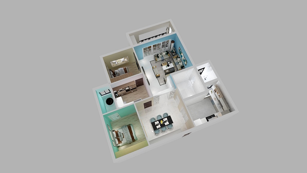 梦明装饰133****1027-未命名户型图-装修设计方案