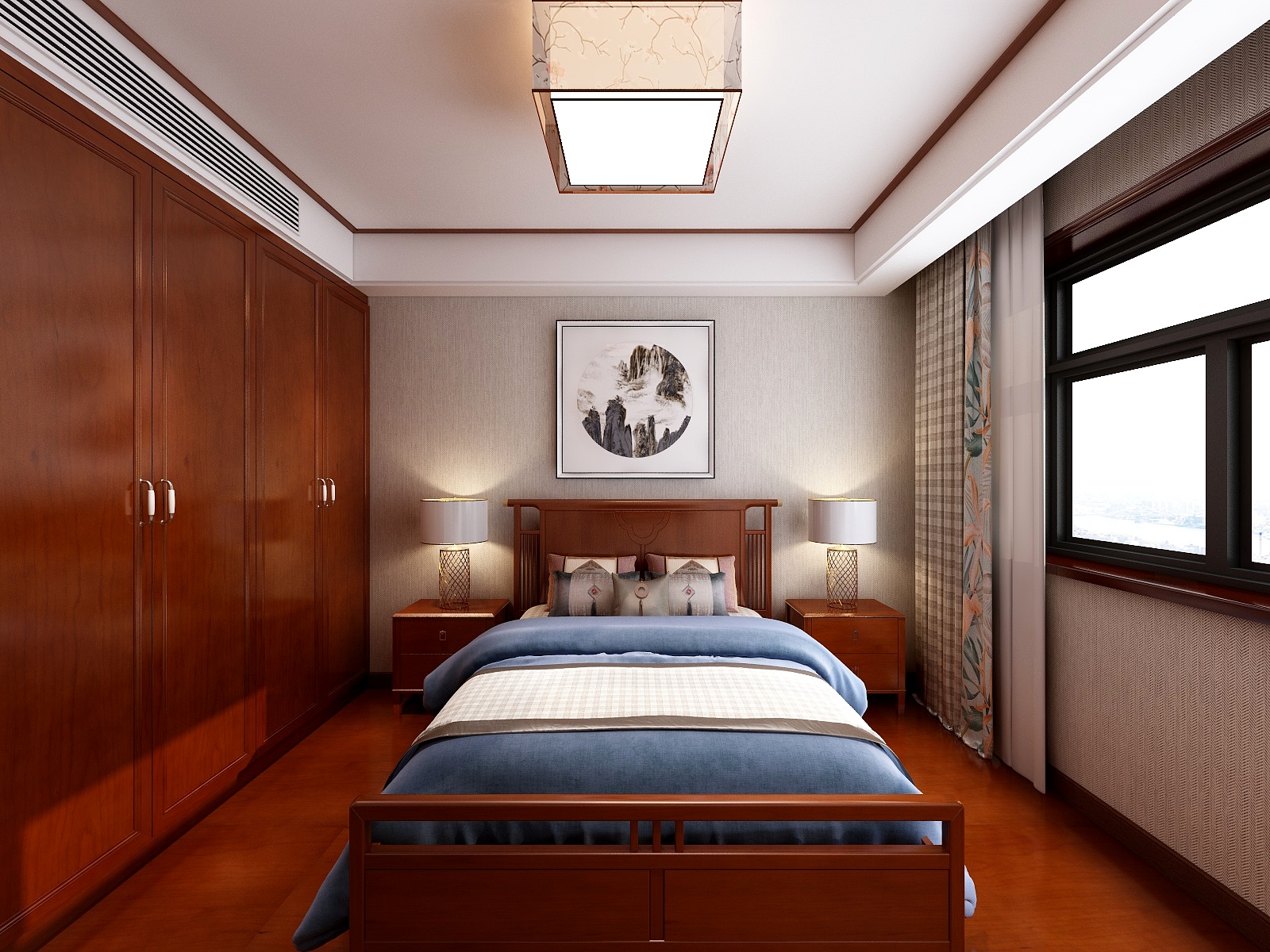 刘安明-古典中式装修效果图