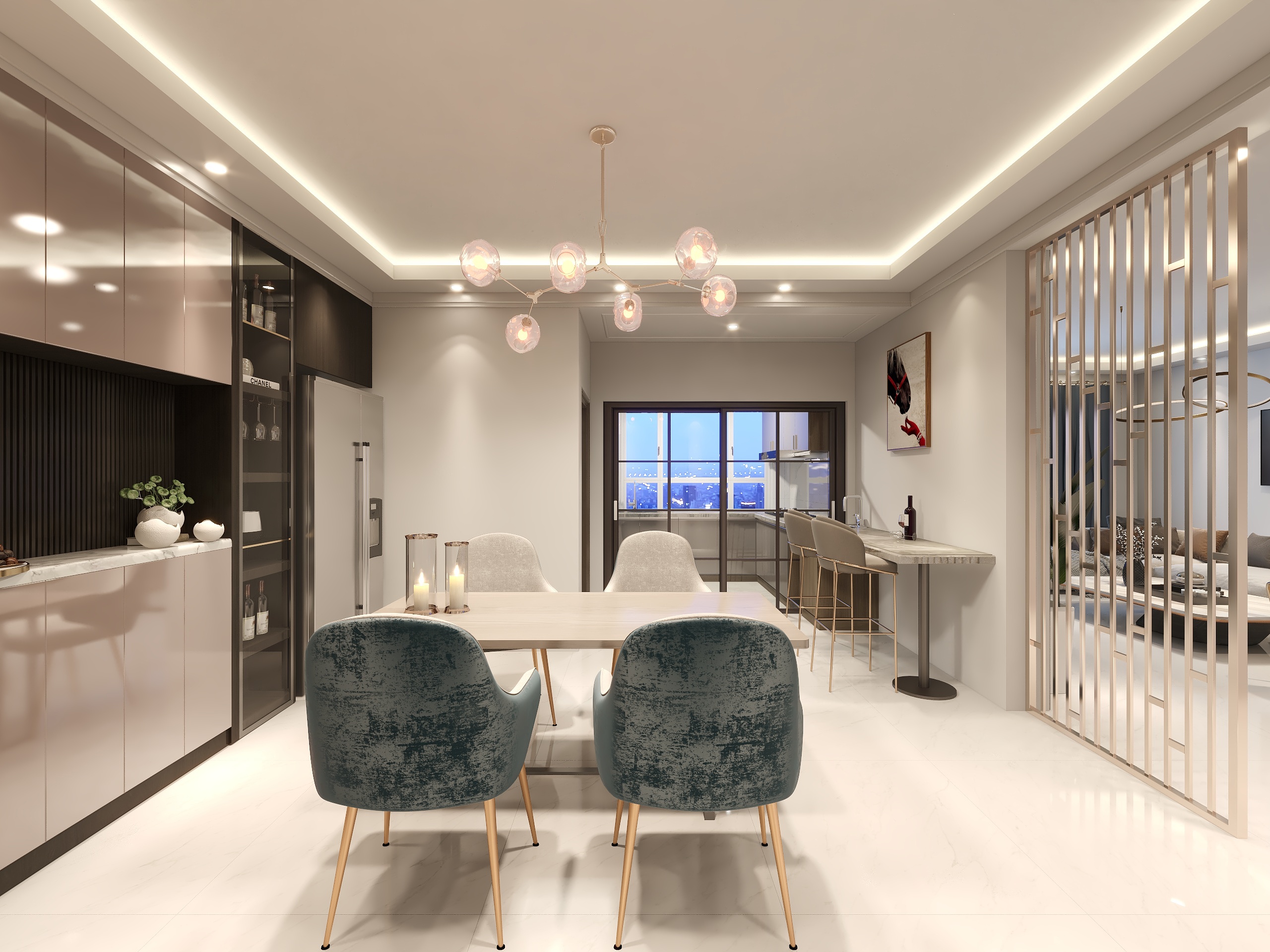 唐古设计-御景苑装修效果图