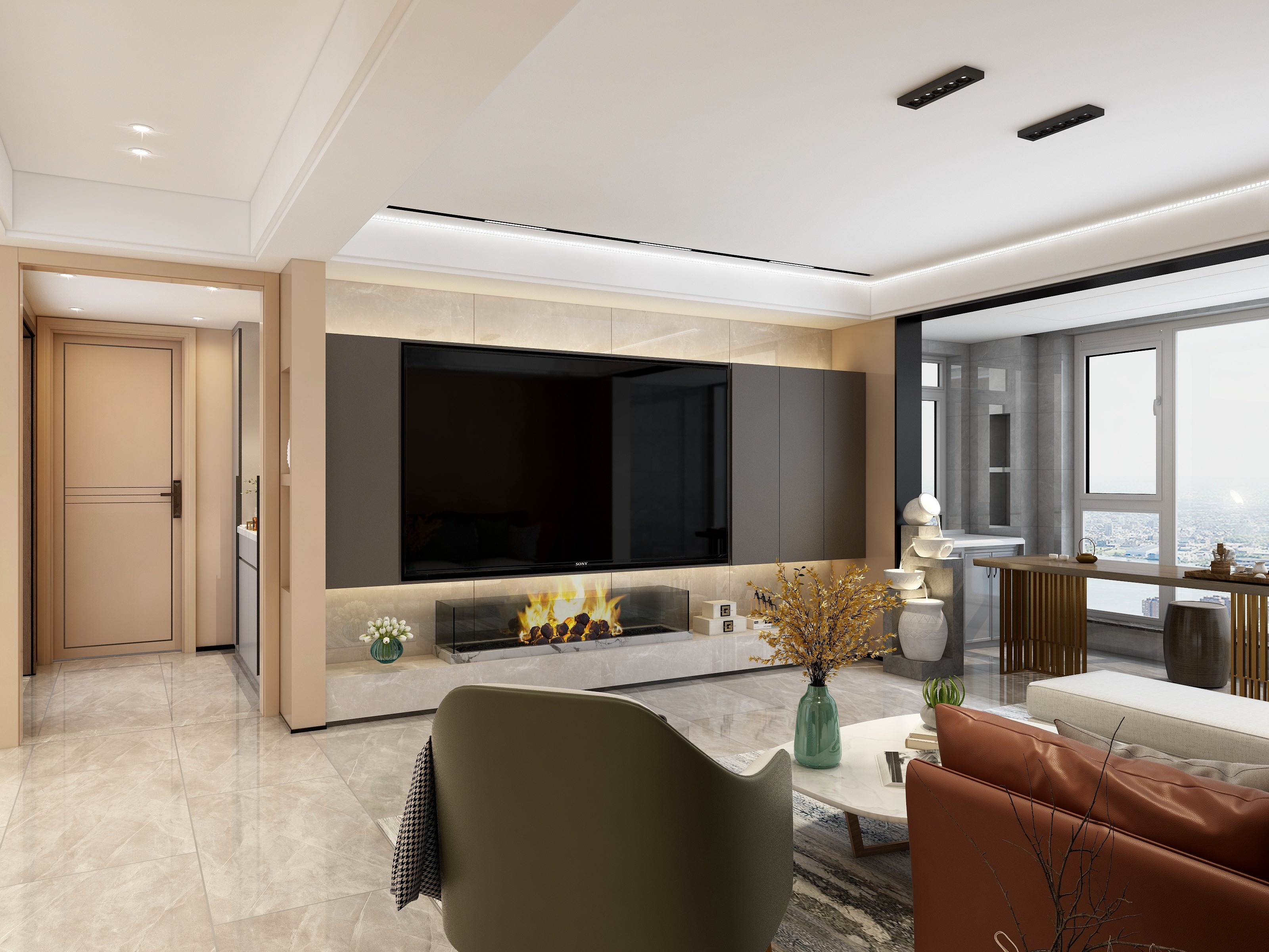 一竖三横-中南君悦府15栋-A-装修设计方案