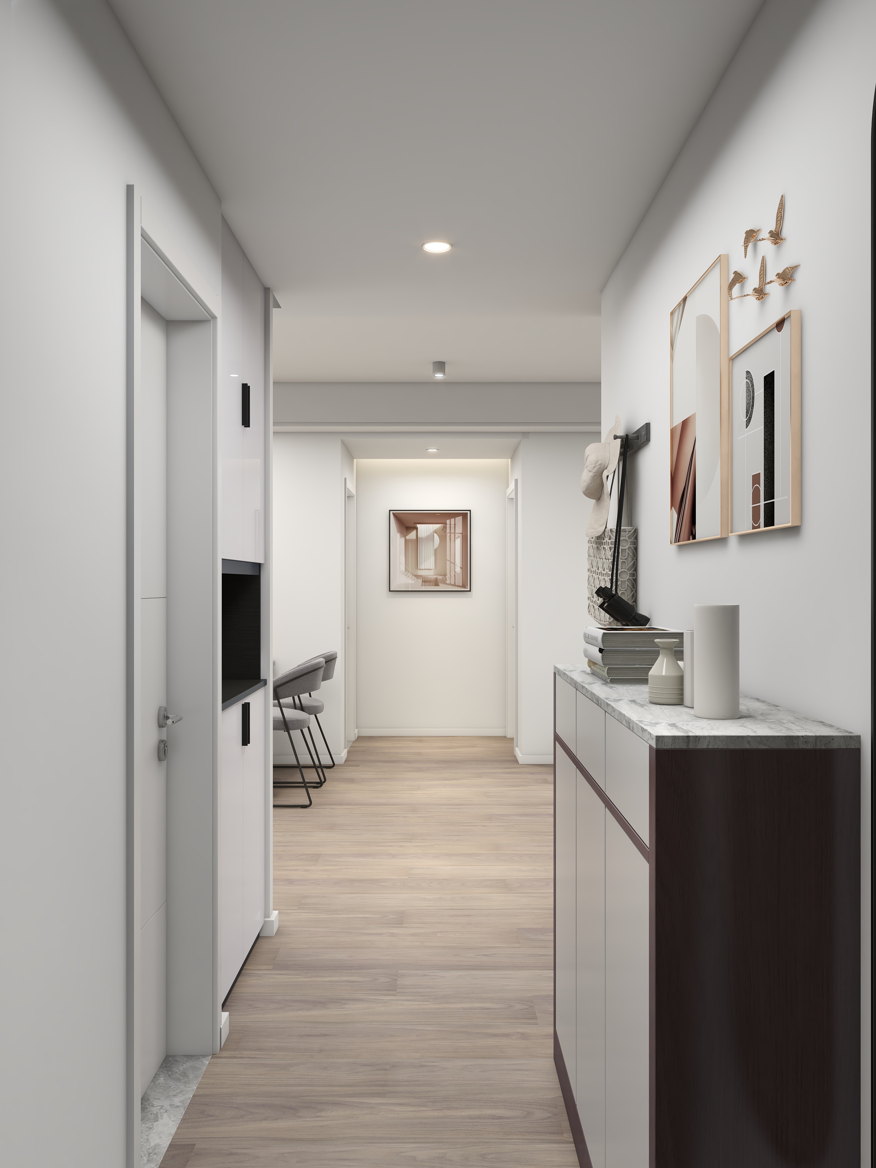 房家装饰-简约黑白灰-副本-装修设计方案