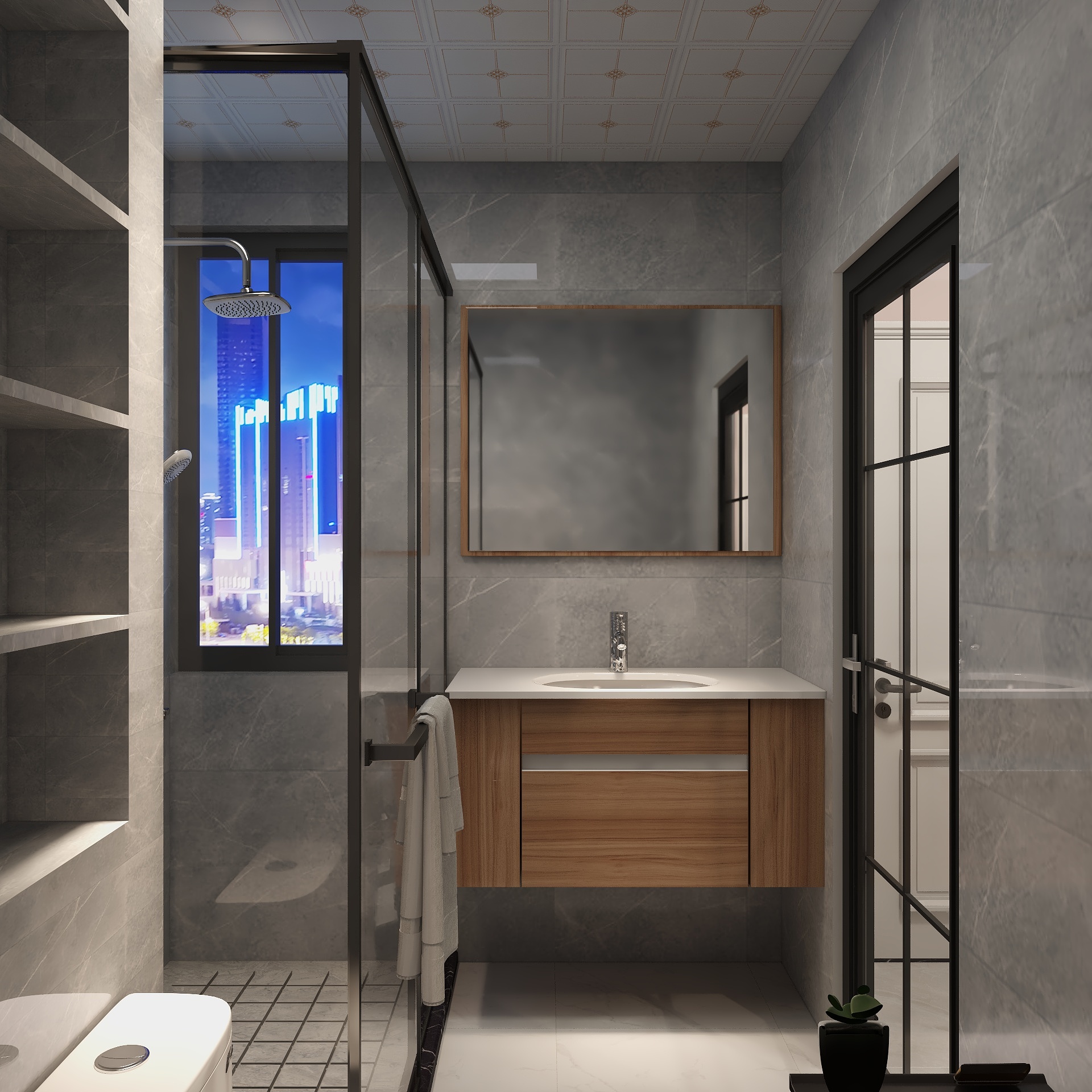 硕硕姓李-76㎡暖暖的粉红心，宠你爱你给你最好的美丽装修效果图