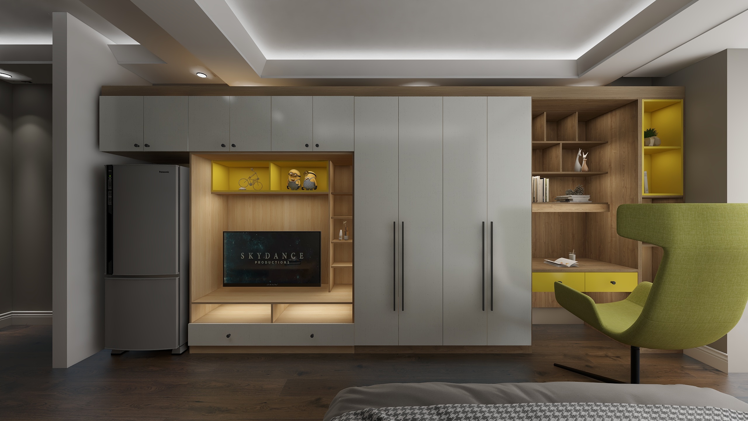 江西宜木者全屋定制-绿地卢塞恩小镇-装修设计方案