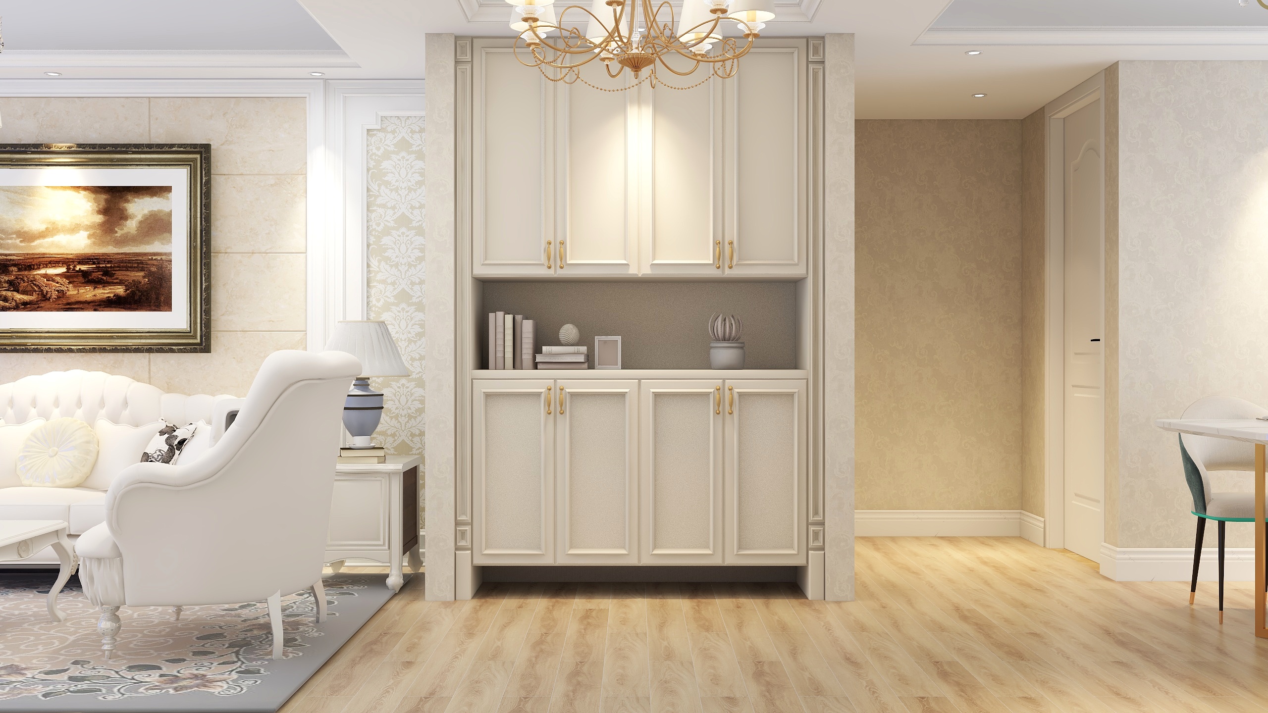 名知名-样板间征集专用户型三-装修设计方案