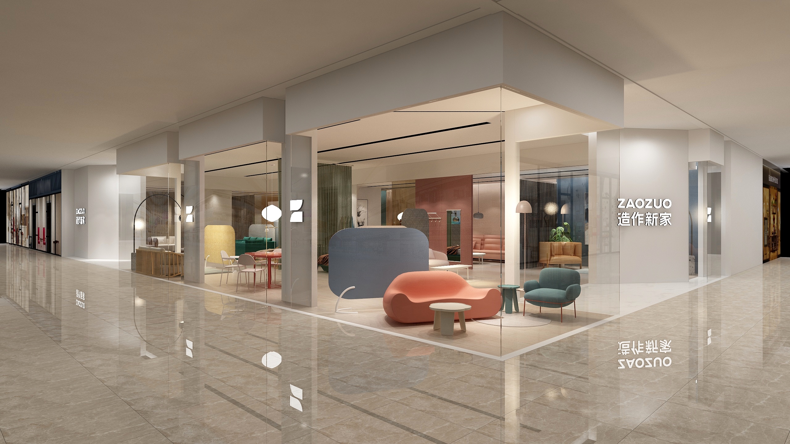 世鹏-造作V3概念店-vedio-装修设计方案