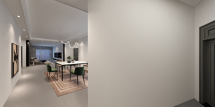 深圳市绘巢别墅研究院-汇龙湾小区-装修设计方案