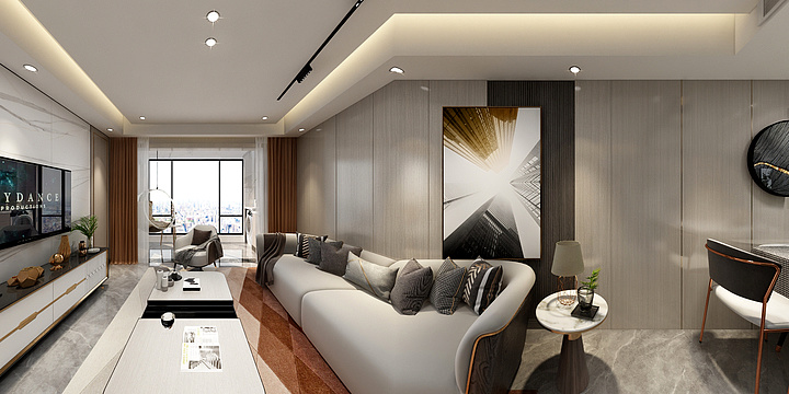 余业峰-宏维122户型-装修设计方案