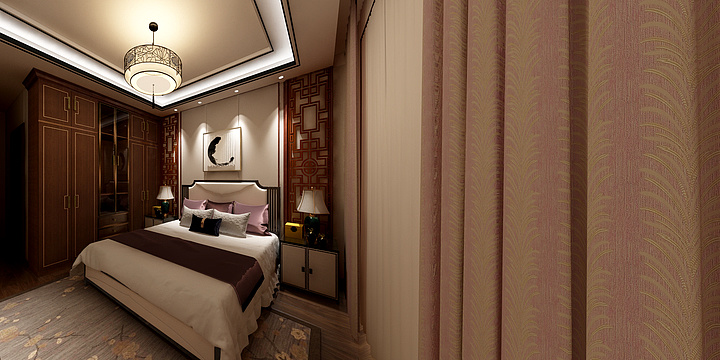 153*lhyg-泽泰A中式-装修设计方案