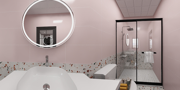 十一十易-蔚蓝家园效果图-装修设计方案