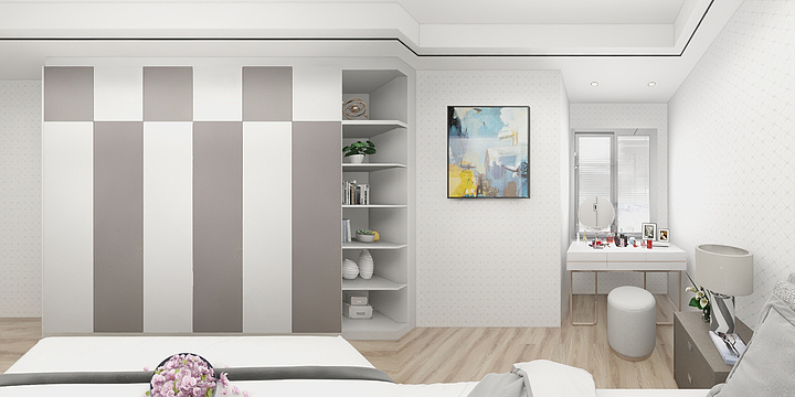 王金江-瓜沥蓝色嘉园8幢-装修设计方案