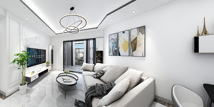 设计师左武-九华富瑶天下（莎莎雅居）-装修设计方案