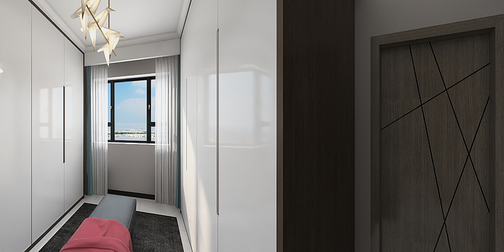 胡彦武-御锦城126平方现代-装修设计方案