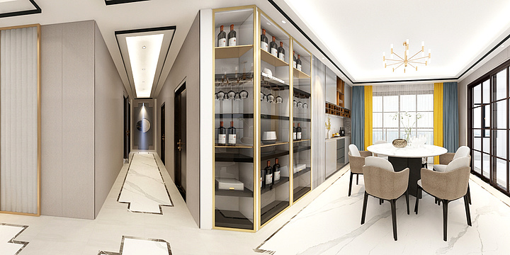 雅舍设计520-酷家乐学习-装修设计方案