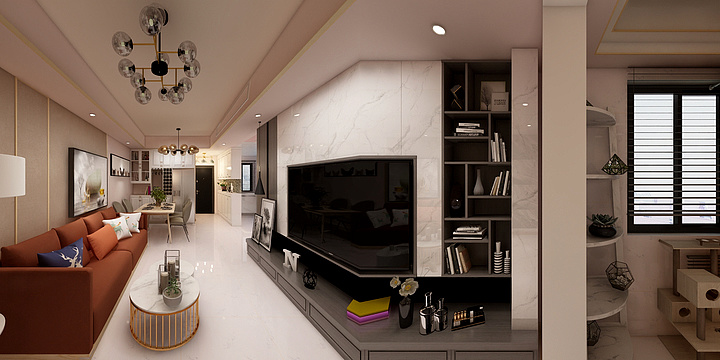 范瑞15956800635-北欧时尚少女家居2-装修设计方案