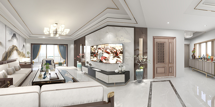 无拘设计13971103136-楚天都市沁园-装修设计方案