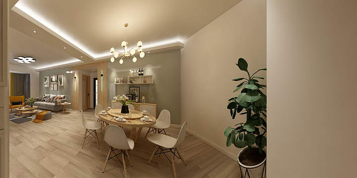 吉牡丹13974816852-八方小区B17-2802-装修设计方案