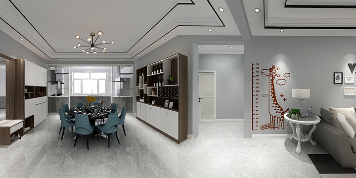 志诚装饰19803029991-锦绣百合苑-装修设计方案