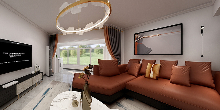 杨婷婷-利源帝景107简装-装修设计方案