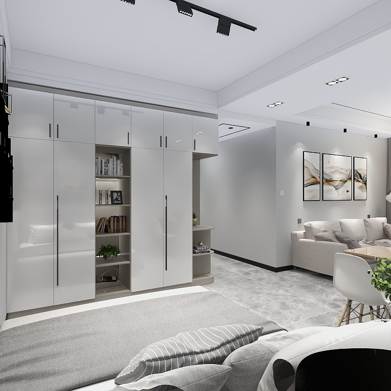 1594gcLi-客厅餐厅卧室3张效果图-装修设计方案