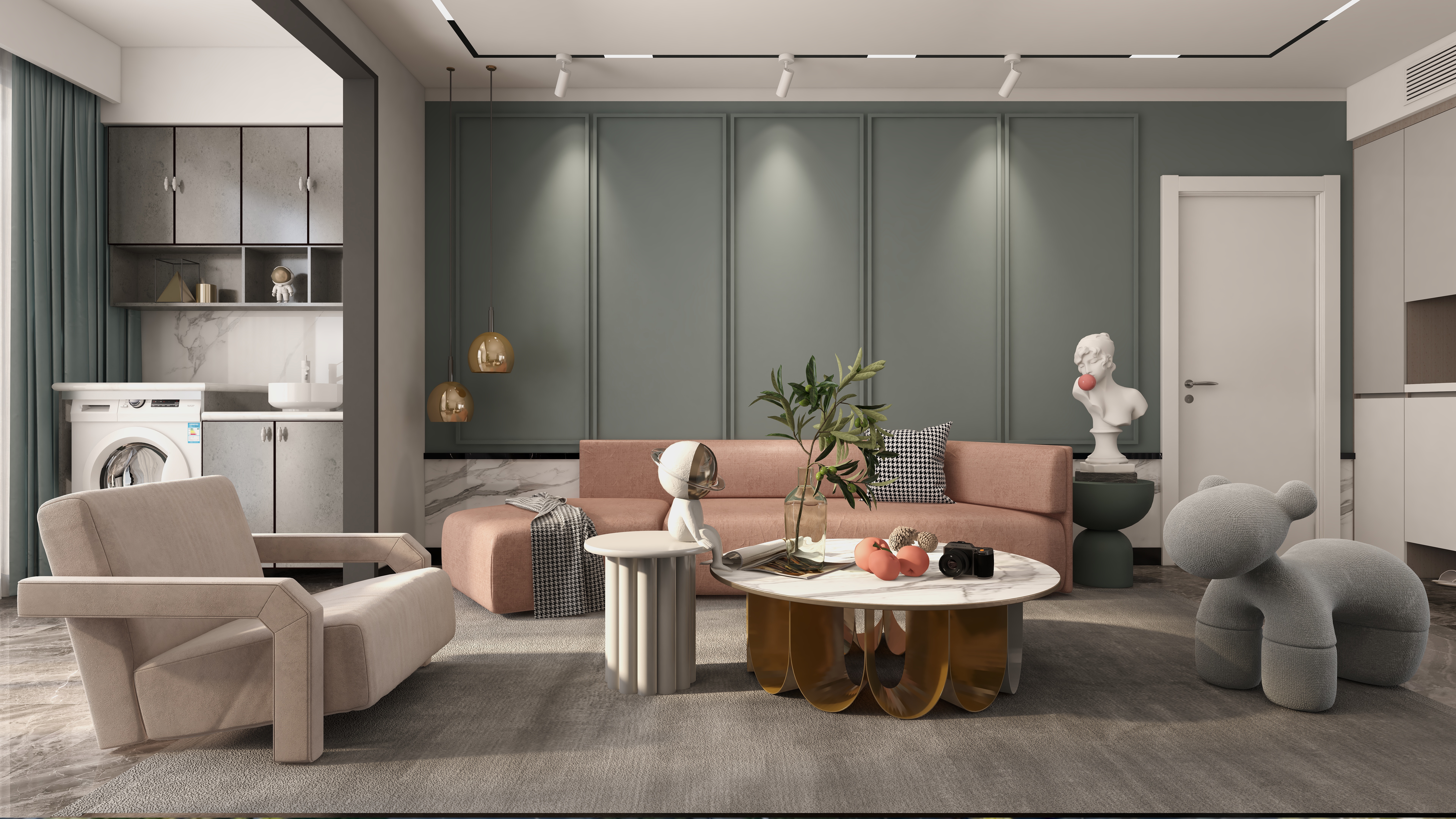 引晴-引晴投稿-网红风格-装修设计方案