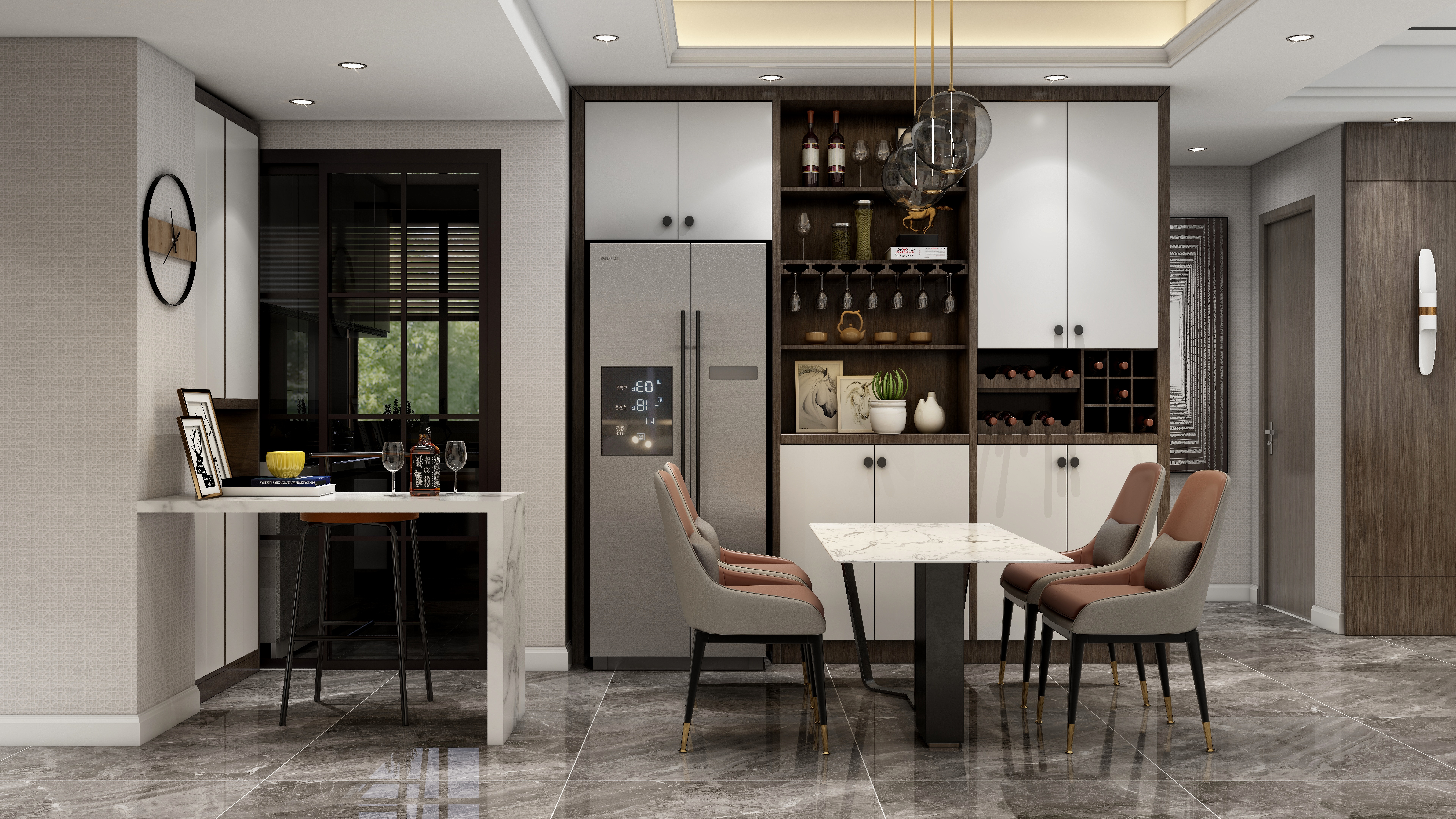 设计-丽-110方现代三居-副本-装修设计方案