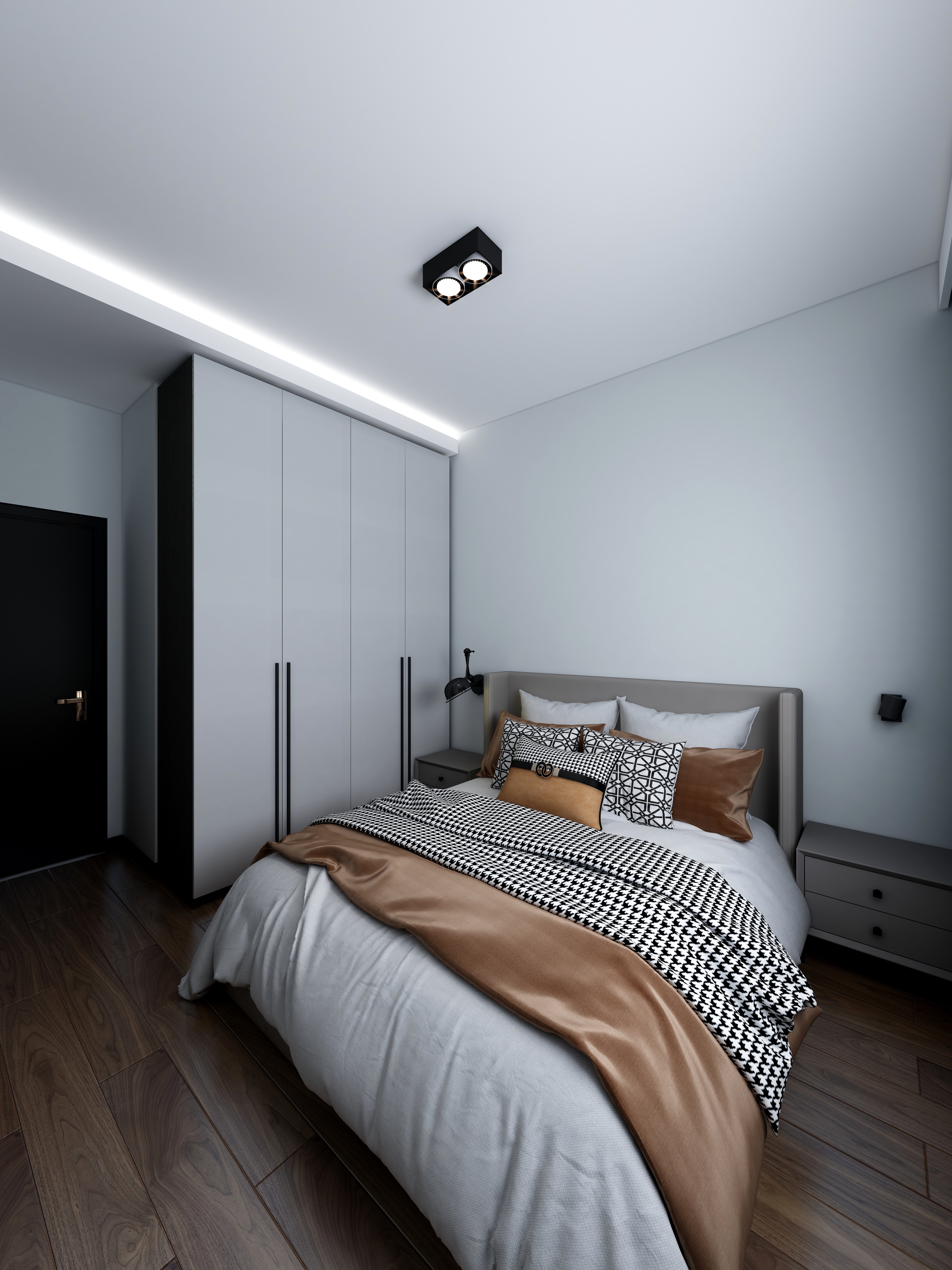 设计师聪颖-东方丽城106两居-装修设计方案