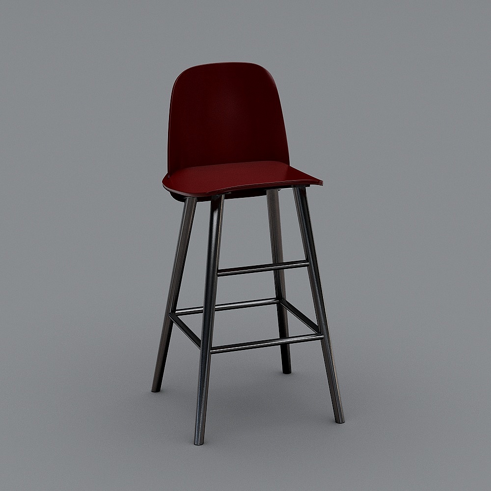 裁判椅3D模型