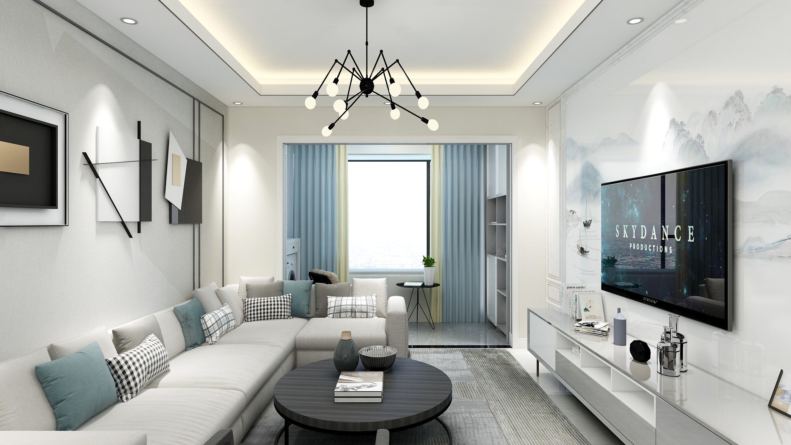 忘川丶丶-九洲河畔世家-装修设计方案