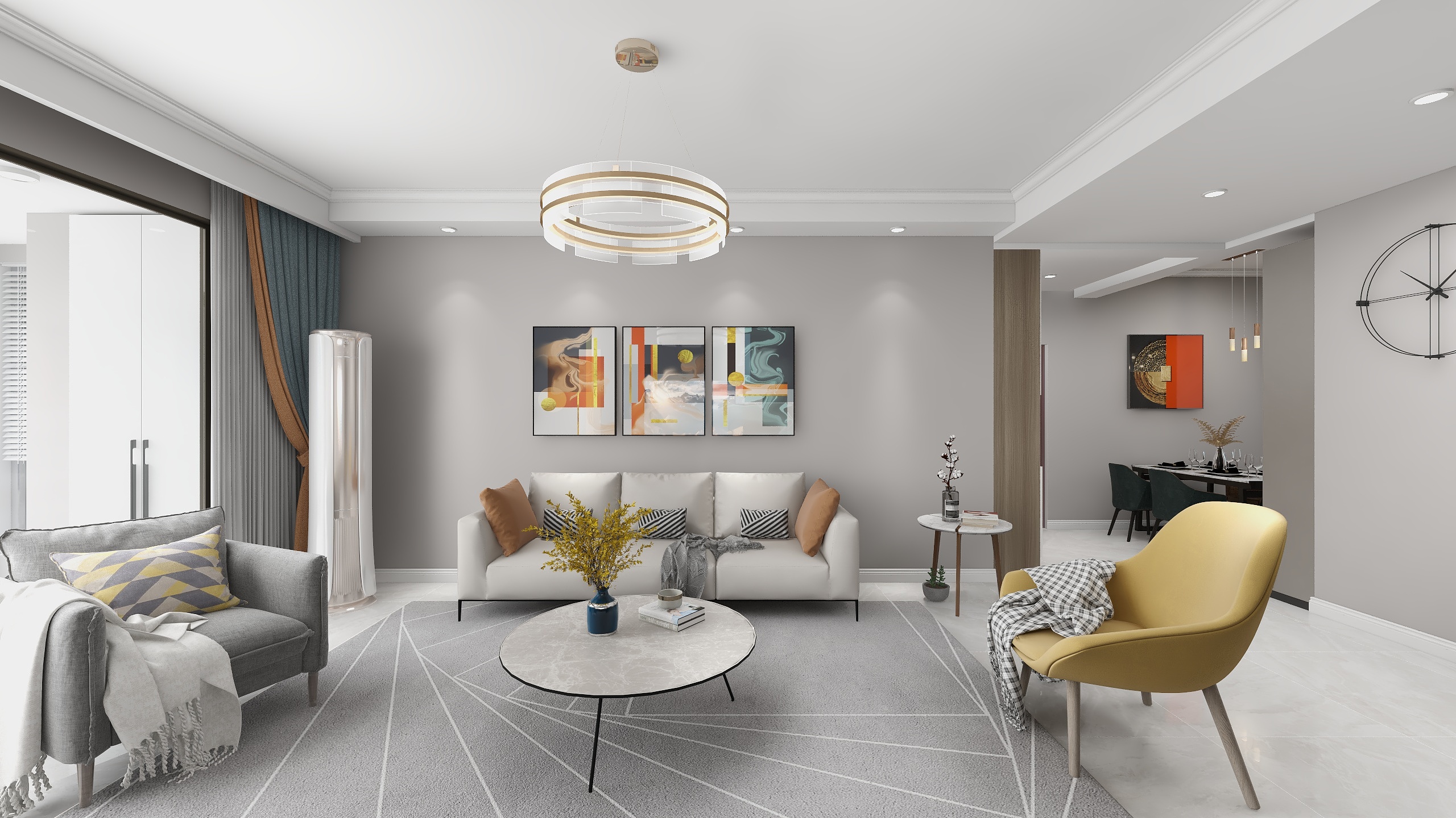 设计师陈朝国-嵩山食品厂职工2#商住楼（赵华）-装修设计方案