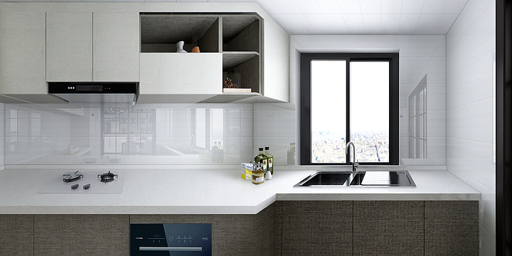 最美的风景如你-紫霞花园10#1701-装修设计方案