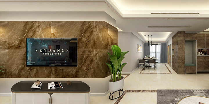 I.D_LMJ-华发又一城谢先生雅居-装修设计方案