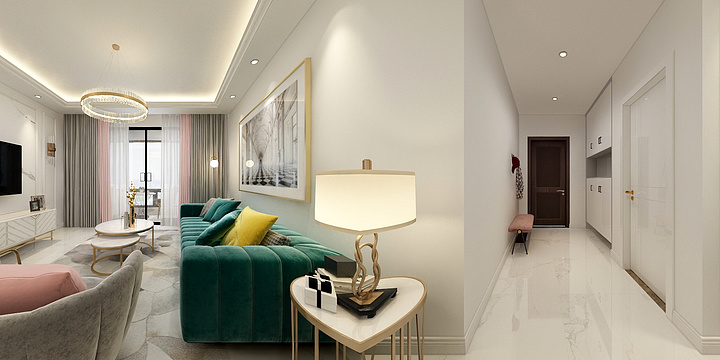 snowsea-伟静雅居-小美轻奢-装修设计方案