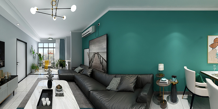 室内设计师丘黎-唐顿庄园86平方刘老师-装修设计方案