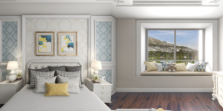 泰诗爾-碧桂园临川府欧式风格-装修设计方案