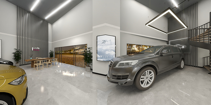 吴怡波-汉林车行-装修设计方案