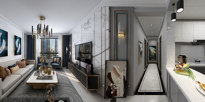 设计师杨小杨-优步89平-装修设计方案